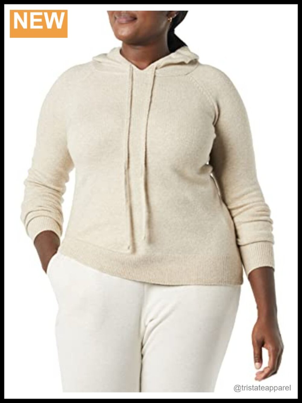 Soft Touch Long Sleeve Hooded Pullover Sweater